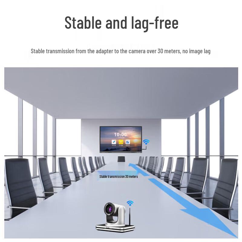 Hongshidao 4K 10x Optical Zoom Wireless Conference Camera (CN Version)