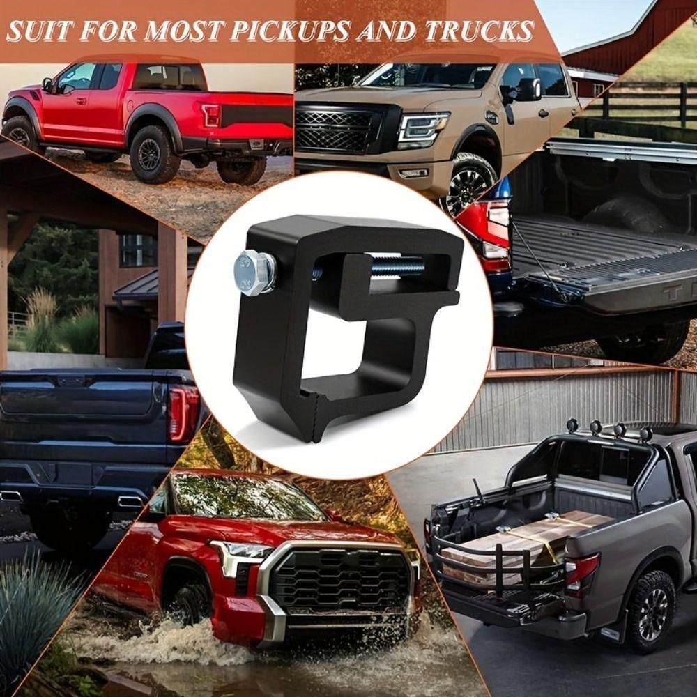 Aluminum Camper Shell Mounting Clamps Heavy-Duty Truck Cap Mounting Clamps Pickup Truck