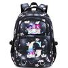 Animation Cartoon Letter Printing Large Capacity Shoulder Bag Lightweight Primary And Secondary School Students Leisure Schoolbag
