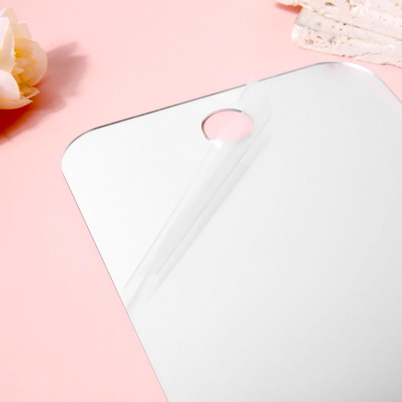 1Pc Acrylic Shatterproof Shaving Portable Bathroom Travel Shower Mirror Women Makeup Wall Hanging