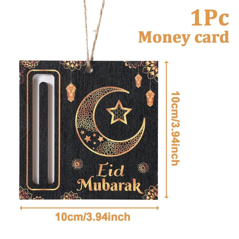

EID Mubarak Decoration Money Cards Ramadan Decor 2025 for Home Money Cards Ramadan Kareem Islamic Muslim Party Eid Al Adha Gifts