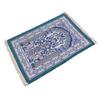 Pray Rug Thick Soft Embroidered Praying Mat with Tassel for Women Men Children Meditation