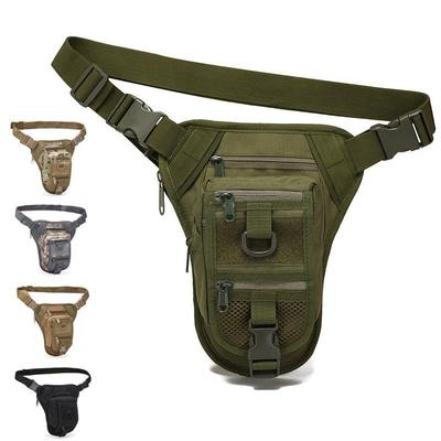 Taktik Çanta Ordu Savaş Çekim Bel Bacak Çantası Ayarlanabilir Yürüyüş Avcılık Bel Paketleri Askeri Airsoft Molle Bırak Bacak Çantaları