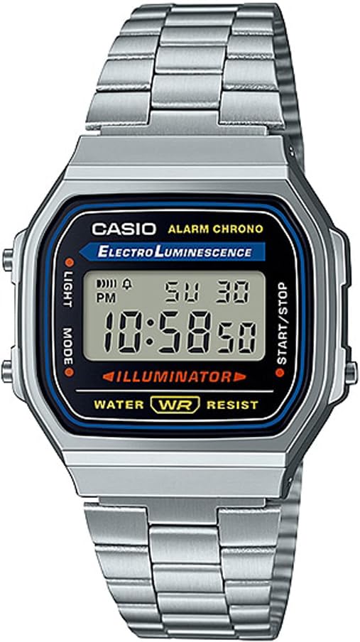 CASIO Digital Watch Standard Kids Silver Overseas Model [Casio] A168WA-1W Men s Women s [Used]