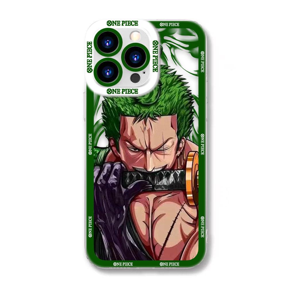 Anime One P-Piece Zoro Clear Phone Case For OPPO A6X A98 A94 A79 A78 A74 A60 A58 A57 A55 A54 A53 A31 A15 A9 A5 A3 A3X A5X Case