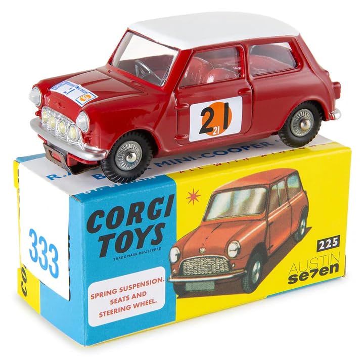 Корги Мини Купер S RAC Ралли CORGI Переиздание 1/42 B.M.C. # 21