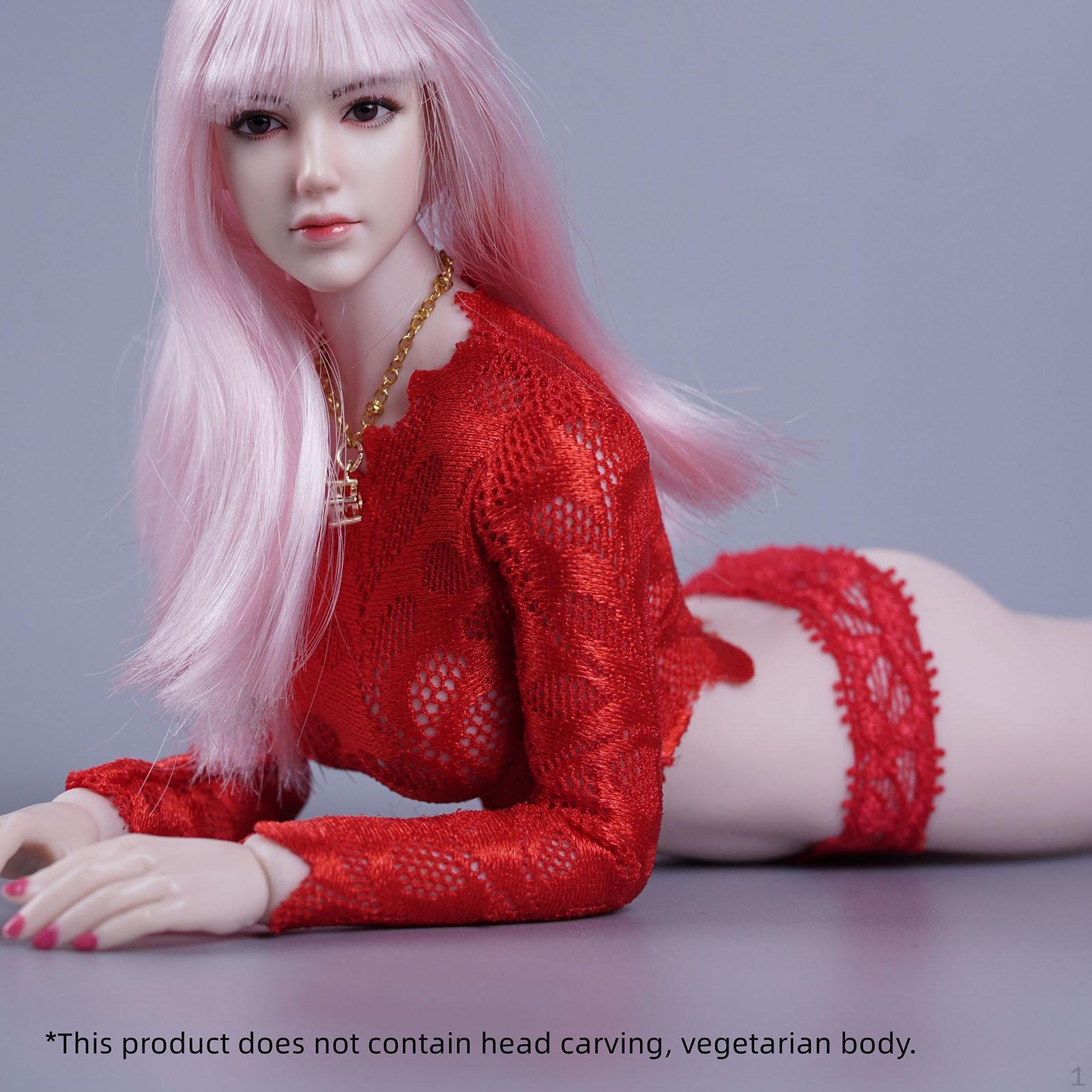 

3 1/6 Масштаб и юбка в ручную кукольную стринги миниатюрная одежда красный