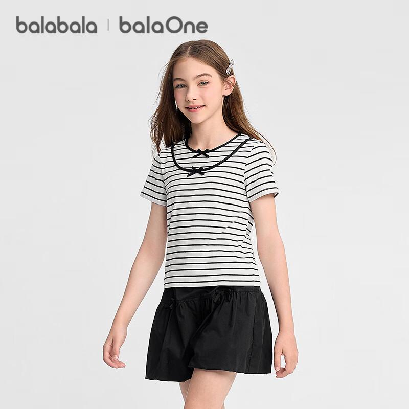 Girls' Sweet Short-Sleeved T-Shirt