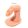 1pcs Practice Finger Manicure Fake Nail Training Finger Beauty Press On Nails Plastic Flexible Adjustable Manicure DIY Tools