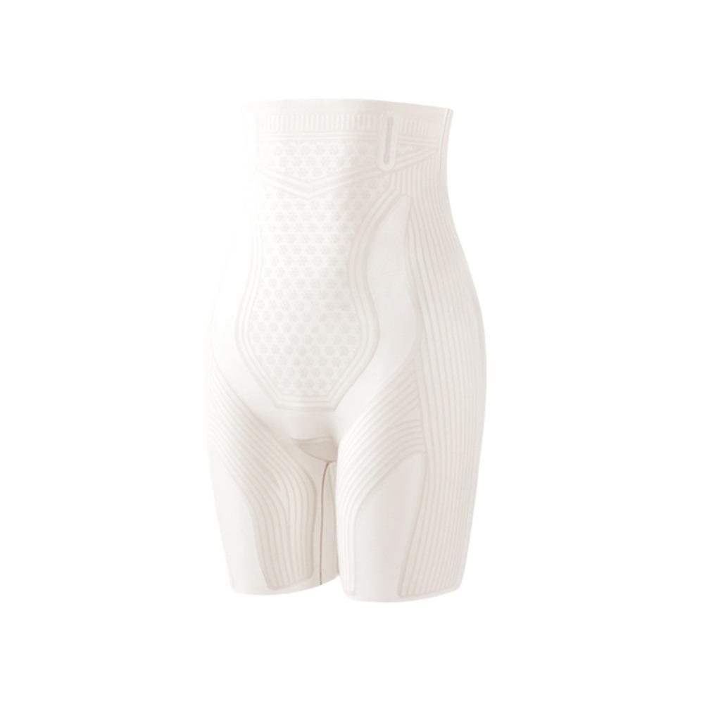 

Трусы с контролем живота, формирующее белье, тонкие бесшовные защитные шорты, модное корректирующее белье для похудения, женские XXL белый