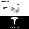 Car Sticker 2025 New Tesla 2Pc Led Car Door Welcome Lights For Model 3 Model X S Model Y Logo Projector Ghost Shadow Lamp Auto S