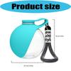 Dog Travel Water Bottle Easy To Carry Outdoor Pet Drinking Container With Clear Body And Spill Proof Cap