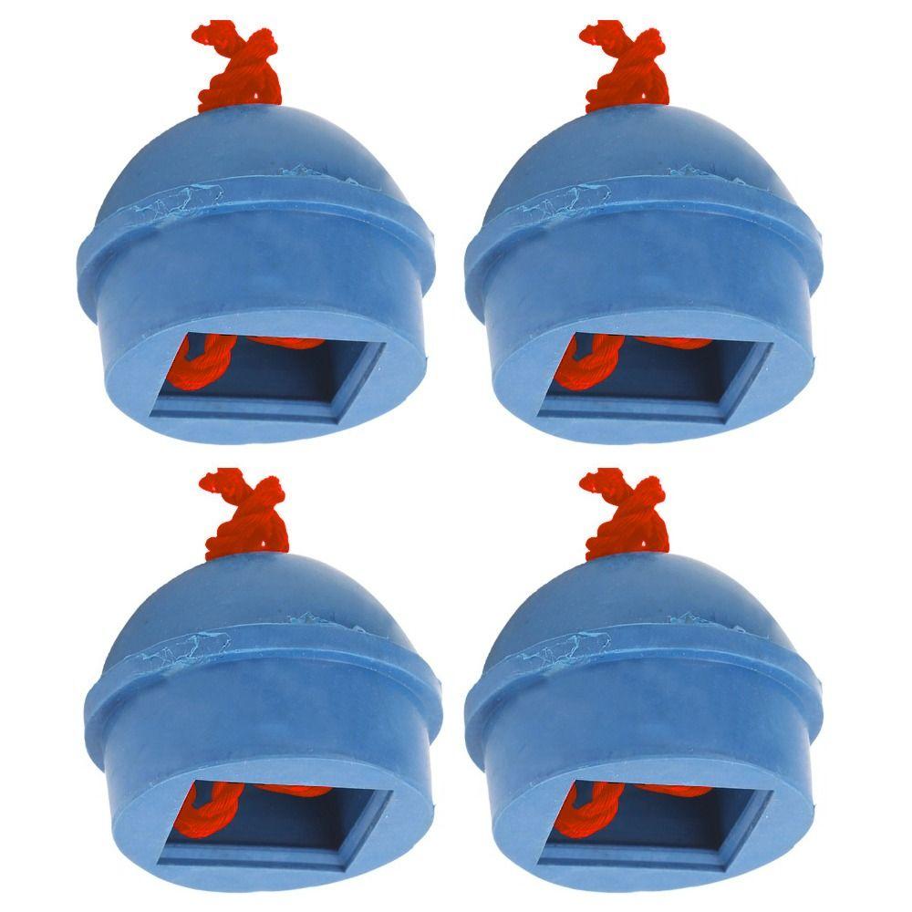 4pcs Rubber Cue Chalk Holder With Cord Chalk Organizer Pool Chalk Holder  Pool Table