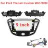 Universal 9-Inch Multifunctional Frame & Speaker Panel for Ford Transit/Tourneo Large Screen Navigation