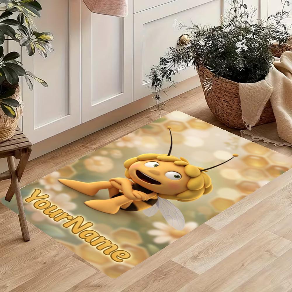 Biene Maja Customize Your Name Kitchen Rug Runner Rug Laundry Mat Hallway Entryway The Best Gift Choice