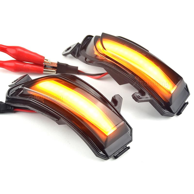 Side Wing Mirror Indicator Dynamic Turn Signal LED Light For Skoda Fabia 2014 2015 2016 2017 2018 Rapid 2017-