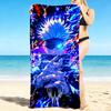 1Pc Dark Hero'S Rise Beach Towel, Quick Dry, Multi-Use for Beach Pool Gym Yoga Home Travel, Christmas, Halloween, Xmas Gift M92826