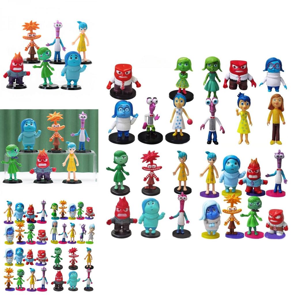 Adorable Pvc Cartoon Anime Figurine Set 9-10cm Brainstorm Character Collectibles