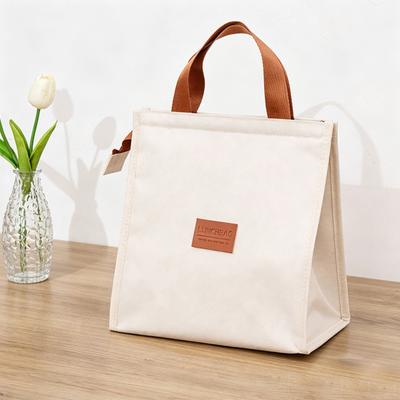 Insulated Lunch Bag Leakproof Thermal Tote with Zipper And Handle Carrier Waterproof Oxford Keeps Food Warm Lunch Bag for Work Picnic Camping