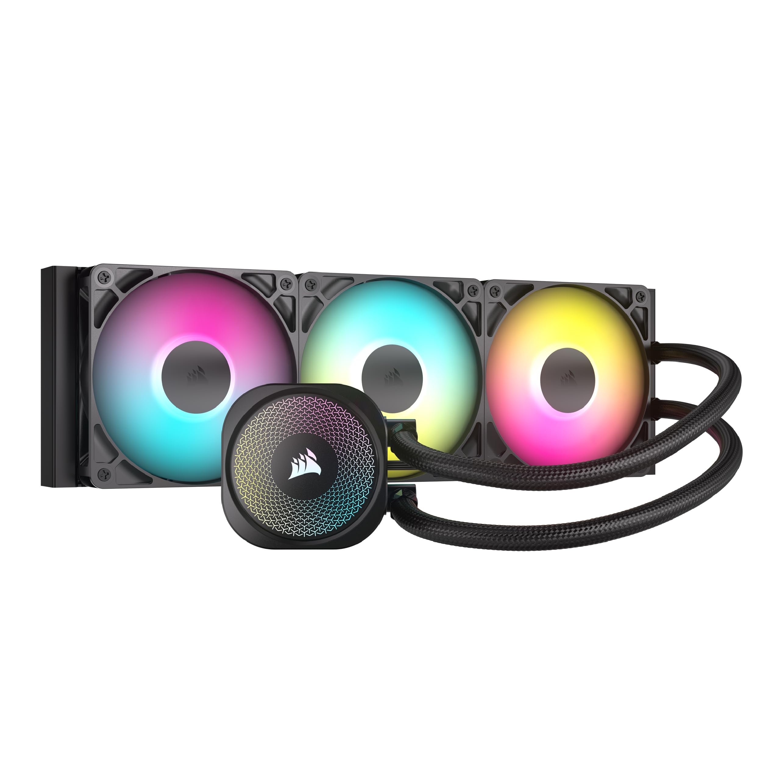 

CORSAIR NAUTILUS 360 Радіатор RS ARGB Корпус Вентилятор Водяне охолодження ЦП Кулер Чорний -Nautilus- CW-9060093-WW чорний