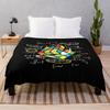Color Rubik'S Cube Pattern Flannel Blanket Digital Printing Blanket Bedspread Leisure Sofa Blanket
