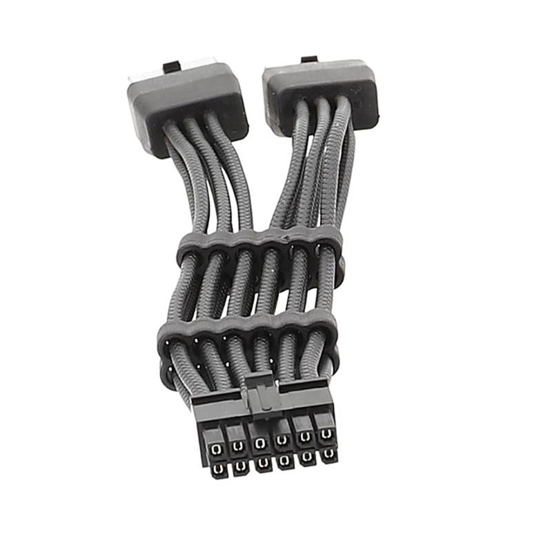 For RTX3080 3080 Power Supply Cable 12pin To Two 8pin Corsair Modular PCIE GPU Graphics Card Cable 16.5cm