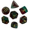 Resin Polyhedral Dice Set for DND, Dungeons & Dragons, COC, and Tabletop RPGs
