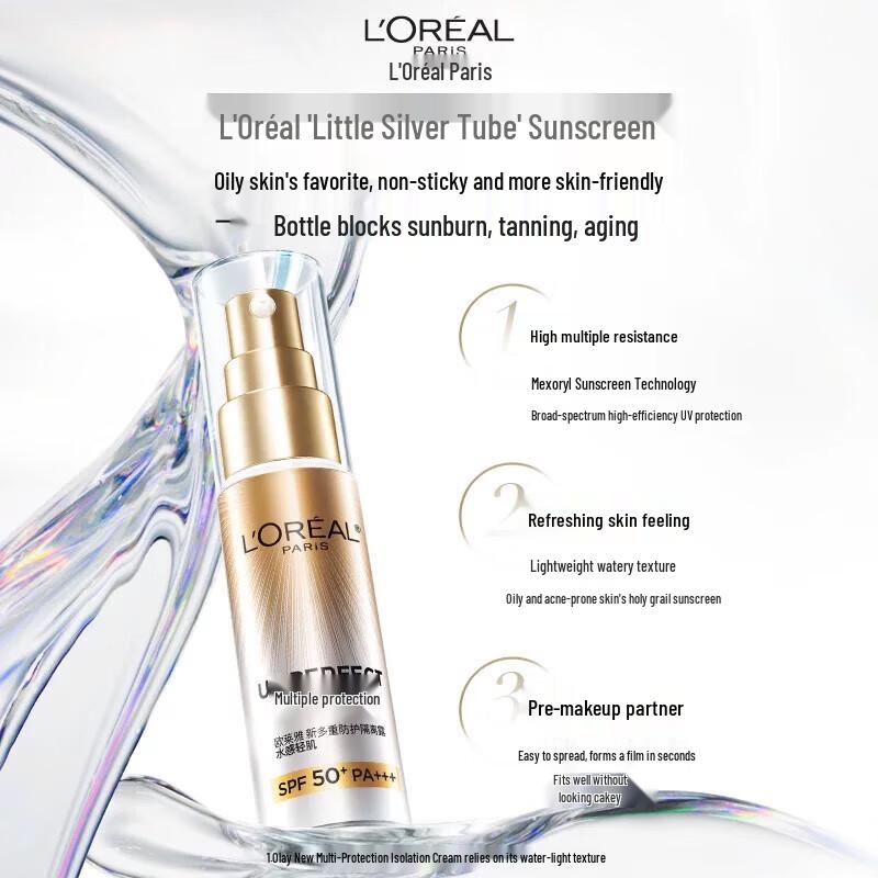 L'Oreal Paris UV Defender Daily Care SPF50+ PA+++ Sunscreen Duo Set