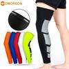 Maniche a Compressione per Gambe, Manica Lunga per Tutta la Gamba Ginocchiera Lunga Supporto per Ginocchio Protezione per Basket Calcio Pallavolo Ciclismo Uomini Donne