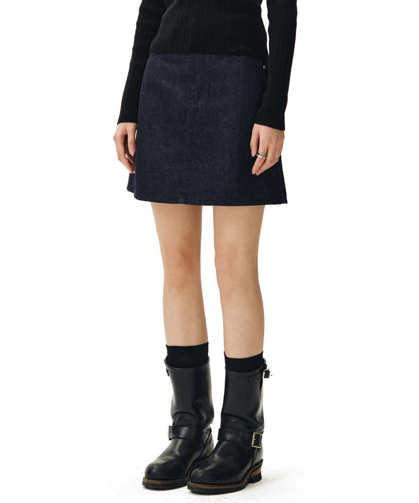 Deketeuumeon Signature Mini Skirt Dcsk001Cpindigo