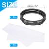 Uxcell 30mm kruhový polarizační filtr s povlakem Polarizační filtr s čisticí hadříkem na objektiv fotoaparátu, oboustranný vícevrstvý