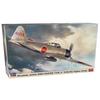 Hasegawa 1/48 Imperial Japanese Navy Mitsubishi A6M2b Zero Fighter 21 Type Zuikaku Combat Air Group Plastic Model 07559, Color Molded,