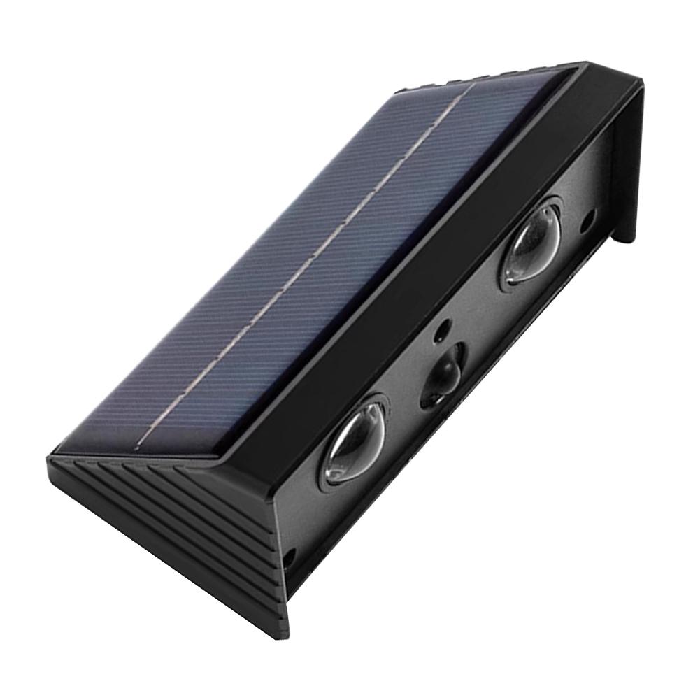 

Decorative Balcony Stair Light IP54 Waterproof Solar Wall Lamp 1200mAh Patio Spot Light LED Solar Fence Lamp for House Deck Step China Mainland