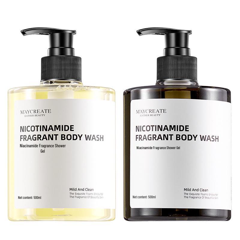 Jianmei Chuangyan Niacinamide Shower Gel: Hydrating & Moisturizing Full Body Lotion with Long-Lasting Women's Fragrance