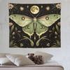 Bohemian Butterfly Moon Aesthetic Home Decor Tapestry Beach Towel Yoga Mat Blanket Table Cloth Tapestry Wall Hanging Tapestry