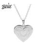 Photo Storage Necklace Heart Locket Pendant Frame Promise Love Keepsake