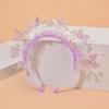 Butterfly Decoration LED Light-Up Hairband Sweet Flower Headband  Birthday Party