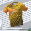 Simple Geometric Pattern Sports T Shirts For Men Summer Fashion Short Sleeve 3D Printed Fitness T-shirts Loose Breathable Tees