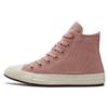 Chuck Taylor All Star Comfort Trend Anti-Slip Abrasion Resistant High Top Canvas Shoes Women's Pink Brown