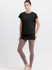 Rupa Yoga Short Sleeve Long Training Size M Women's Tunic, T-Shirt, Length, Moisture-Wicking, Quick-Drying, / Black,