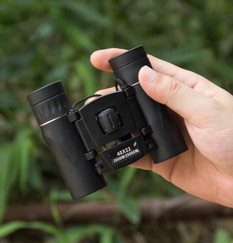 High-Definition 40X22 Portable Outdoor Binoculars with Mobile Phone Adapter