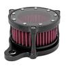 Motorcycle Black CNC Air Cleaner Intake System Filter Kit For Harley Sportster Iron XL 883 1200 72 48 1988-2022