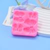4 Style Butterfly Knot Silicone Molds DIY Cute Butterfly Cake Decoration Pastry Kitchen Baking Accessories Tools