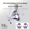 HM-11 Cross TWS Ear Clip 5.4 Sports Bluetooth Earphones with Noise Cancelling & Low Latency