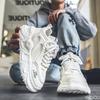 Fashion Trendy Men's Shoes New Casual Thick Sole Height Increasing Anti Slip Lightweight and Versatile Sports Running Vulcanized Shoes