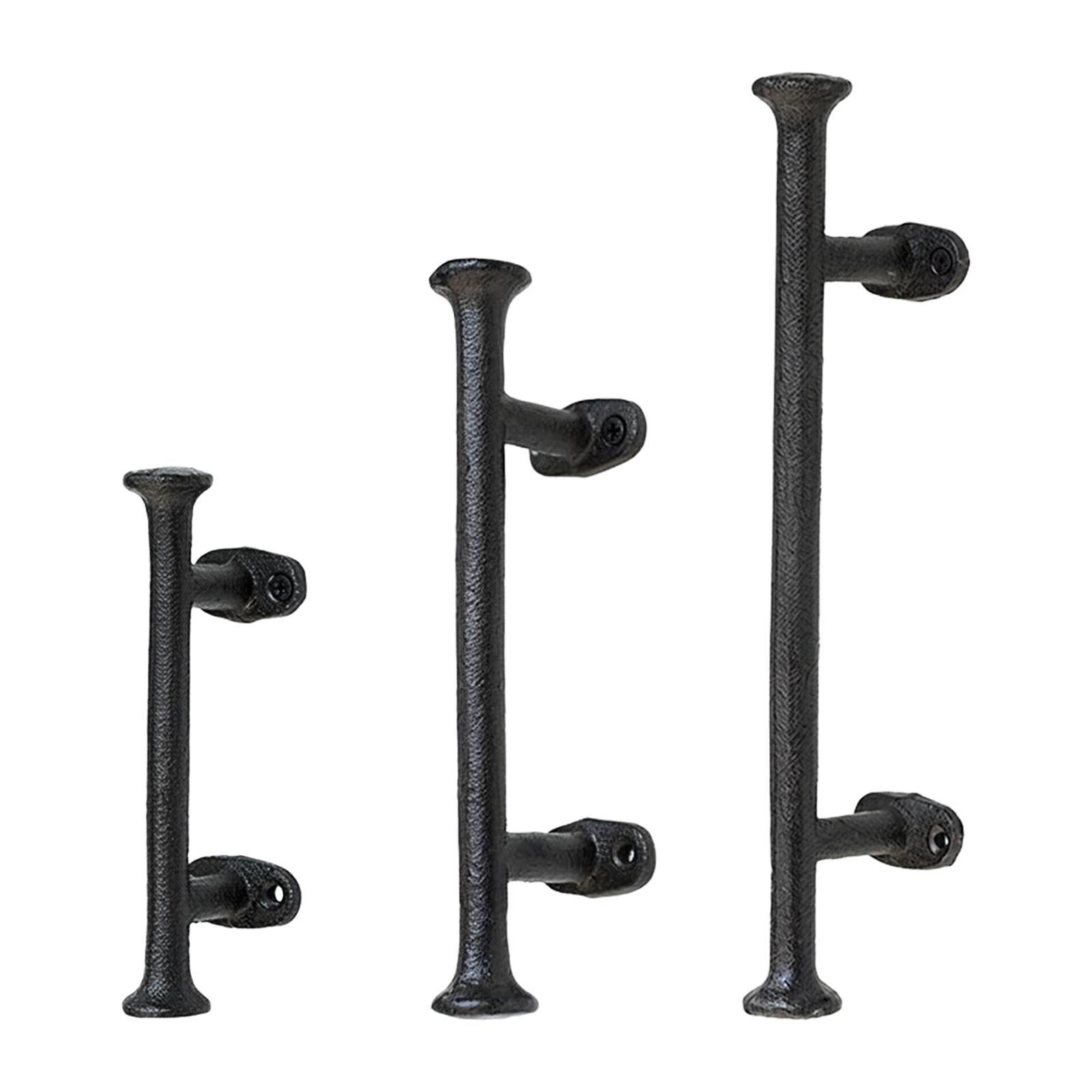 

Cast Iron Gate Handle, Decorative, Versatile Rustic Easy to Install Creative Sturdy Durability Barn Door Pull Heavy Duty Small