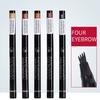 Vanntett gaffelspiss Brow Enhancer Stencil Makeup Langvarig