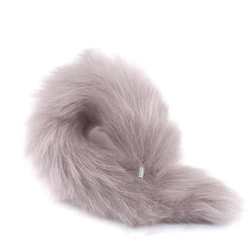 Removable Fox Tail Anal Plug - Beginner's Small Size Anal Dilator