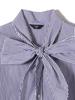 Ships Colors Hand Washable Cotton Bow Tie Shirt 221110034 Blue One Size