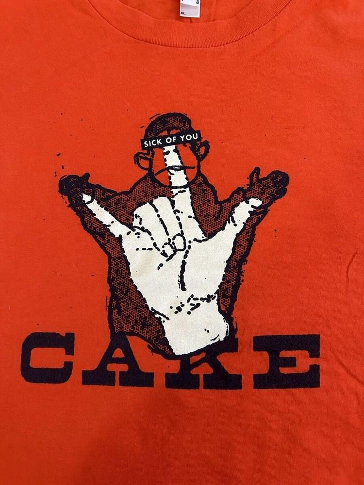 

Vintage CAKE Band Sick of You Shirt Unisex Concert S to 5XL MQ391 Unisex T-Shirt XL